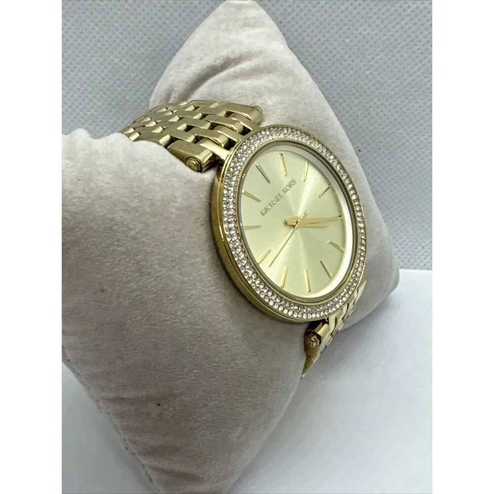Michael Kors Darci MK3191 Women's Gold Stainless Steel Analog Dial Watch JNA280
